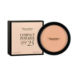 PIERRE RENE COMPACT POWDER SPF 25 PRESSED FACE POWDER 03 SAND 8G
