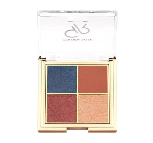 GOLDEN ROSE QUATTRO EYESHADOW PALETTE 03 BLUE CHARM 4x2.2G