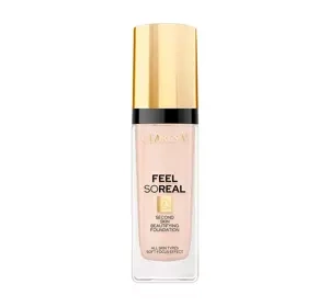 CLARESA FEEL SO REAL BEAUTIFYING FACE FOUNDATION 04 MEDIUM 34G