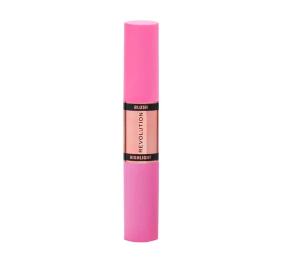 REVOLUTION BLUSH & HIGHLIGHT STICK MAUVE GLOW 4.3G