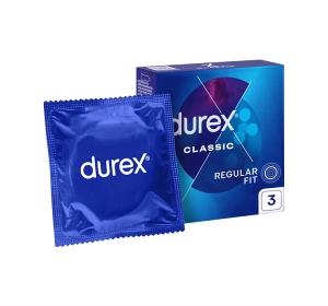 DUREX CLASSIC CONDOMS 3 PCS