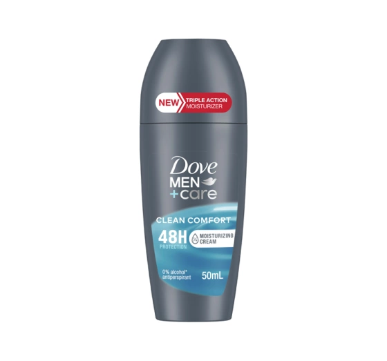 DOVE MEN +CARE CLEAN COMFORT ANTIPERSPIRANT ROLL-ON 50ML