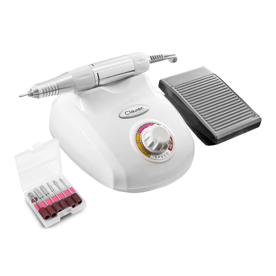 CLAVIER DM 208 NAIL DRILL MACHINE 40W + DRILL KIT