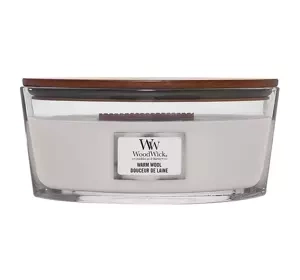 WOODWICK ELLIPSE CANDLE SCENTED CANDLE WARM WOOL 453.6G