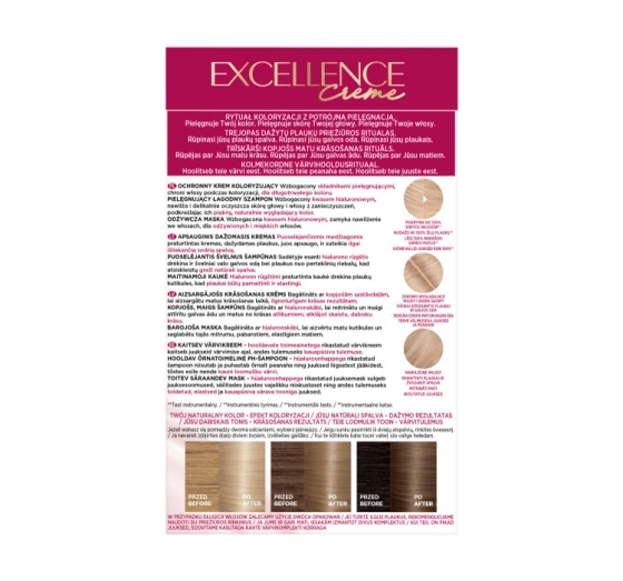 LOREAL EXCELLENCE CREME 9.1 LIGHT GRAY BLOND