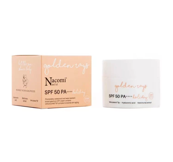 NACOMI NEXT LEVEL HOLIDAY SPF 50 UV FACE CREAM 50ML