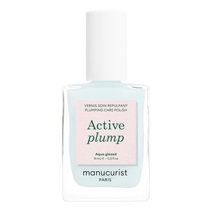 Manucurist Active Plump Aqua Glazed Collagen Nail Care Polish 15ml
