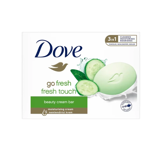 DOVE GO FRESH CREAMY BAR SOAP FRESH TOUCH 90 G