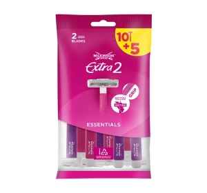 WILKINSON SWORD EXTRA2 BEAUTY DISPOSABLE WOMEN'S RAZOR 15 PCS