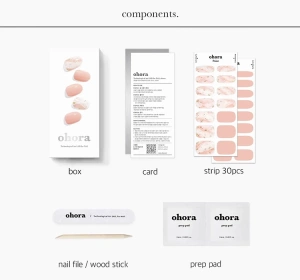 OHORA SEMI-CURED GEL STRIPS MEMORY