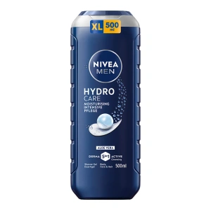 NIVEA MEN HydroCare Moisturising Shower Gel with Aloe Vera 5-in-1 500ml