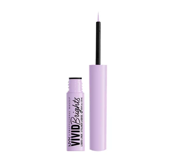 NYX PROFESSIONAL MAKEUP VIVID BRIGHTS LIQUID EYELINER 07 LILAC LINK 2ML 