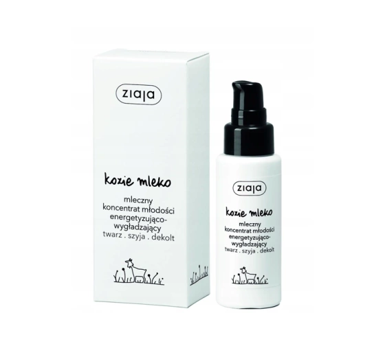 ZIAJA GOAT'S MILK MILK CONCENTRATE OF YOUTH ENERGIZING AND SMOOTHING 50ML