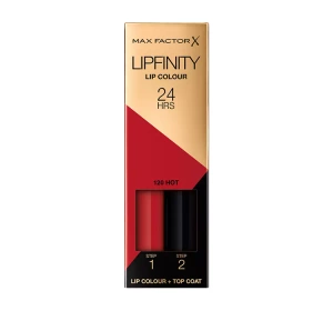 MAX FACTOR LIPFINITY LIPSTICK 120 HOT