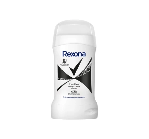 REXONA INVISIBLE BLACK + WHITE ANTIPERSPIRANT STICK FOR WOMEN 40ML