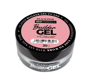 CLAVIER BUILDER GEL UV/LED PEACH 30G