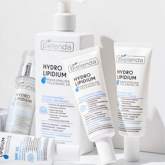 Click on photo to zoom it BIELENDA HYDRO LIPIDIUM GENTLE CLEANSING EMULSION 300ML