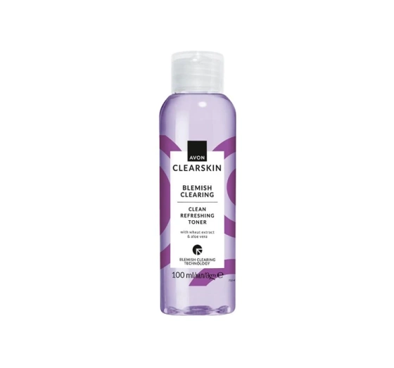 AVON CLEARSKIN ANTI-ACNE FACE TONER WITH SALICYLIC ACID 100ML