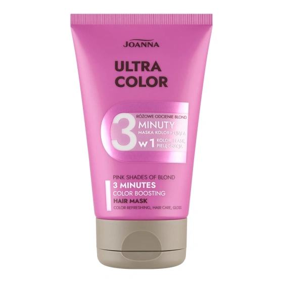 Joanna Ultra Color Color-Enhancing Hair Mask for Pink-Toned Blonde Hair, 100 g