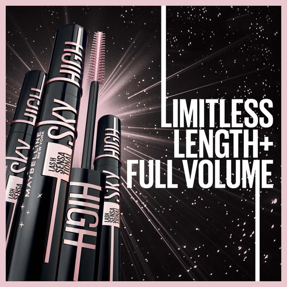 MAYBELLINE LASH SENSATIONAL SKY HIGH MASCARA COSMIC BLACK 7.2ML