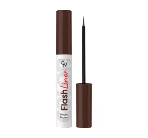 GOLDEN ROSE FLASH LINER LIQUID EYELINER 108 MOCHA BROWN 3.5ML