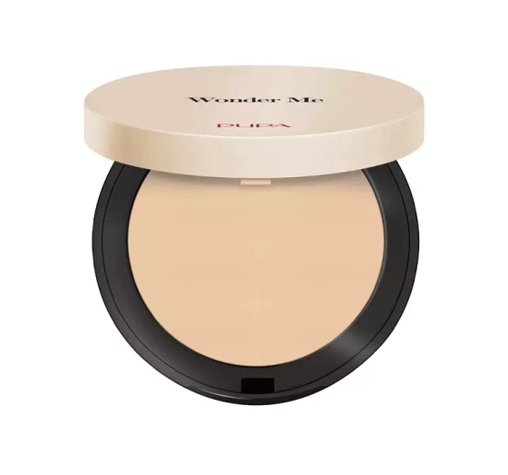 PUPA MILANO WONDER ME LIGHT COMPACT FACE POWDER 010 IVORY 7.5G