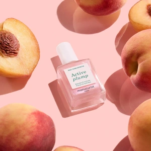 Manucurist Active Plump Collagen Nail Care Polish Pink Glazed 15ml