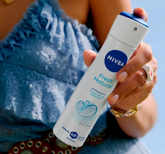 NIVEA FRESH NATURAL DEODORANT SPRAY FOR WOMEN 250ML