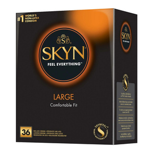 SKYN LARGE NON-LATEX CONDOMS 36 PCS
