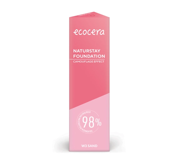 ECOCERA NATURSTAY CAMOUFLAGE EFFECT FACE FOUNDATION W3 SAND 30ML