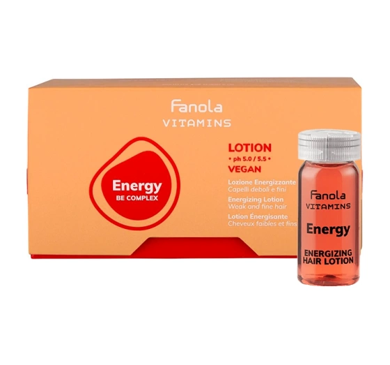 FANOLA VITAMINS ENERGY SCALP LOTION AMPOULES 12x10ML