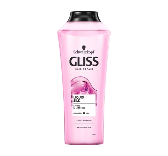 GLISS LIQUID SILK SHINE SHAMPOO FOR BRITTLE AND DULL HAIR 400ML