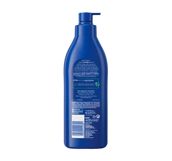 NIVEA NOURISHING BODY MILK FOR VERY DRY SKIN 400ML