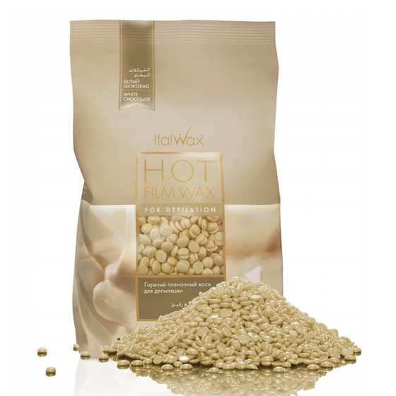 Click on photo to zoom it ItalWax Hair Removal Wax Granules White Chocolate 1000g