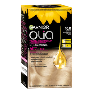 Garnier Olia permanent hair color no ammonia 10.0 Very Light Blonde
