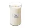 WOODWICK LARGE JAR CANDLE SCENTED CANDLE 	WHITE TEA & JASMINE 610G