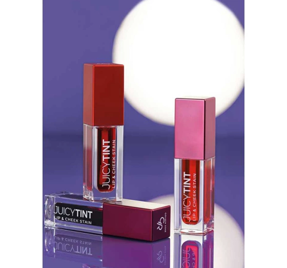 GOLDEN ROSE JUICY TINT LIP & CHEEK STAIN 2IN1 04 BERRY KISS 5.2ML