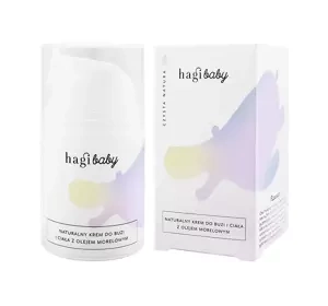 HAGI BABY NATURAL FACE AND BODY CREAM WITH APRICOT OIL 50ML