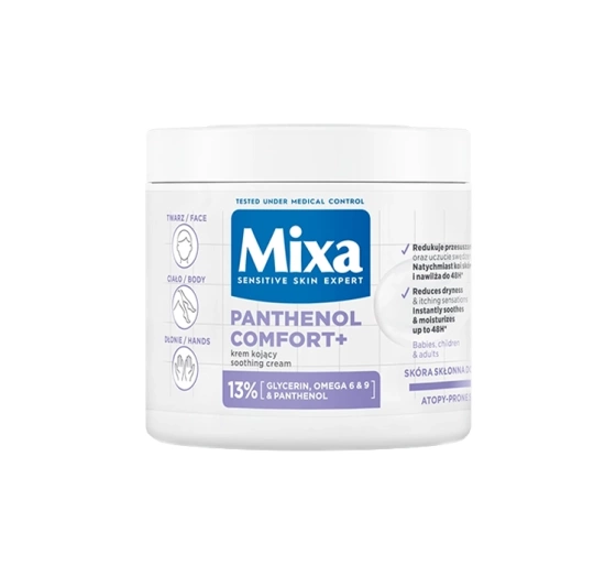 Click on photo to zoom it Mixa Panthenol Comfort Multi-Purpose Soothing Cream for Atopic-Prone Skin 400ml