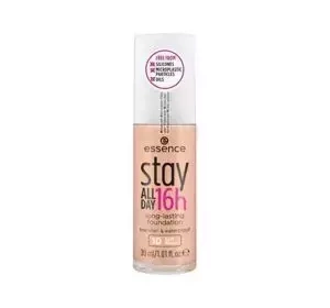 ESSENCE STAY ALL DAY 16H VEGAN LONG-LASTING FOUNDATION 10 SOFT BEIGE 30ML