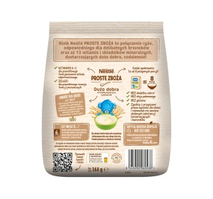 Nestlé Proste Zboża Rice Porridge for Babies 6 Months and Older, 144 g
