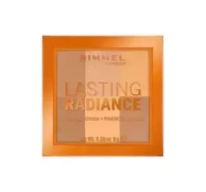 RIMMEL LASTING RADIANCE ILLUMINATING FINISHING POWDER 002 HONEYCOMB 8G