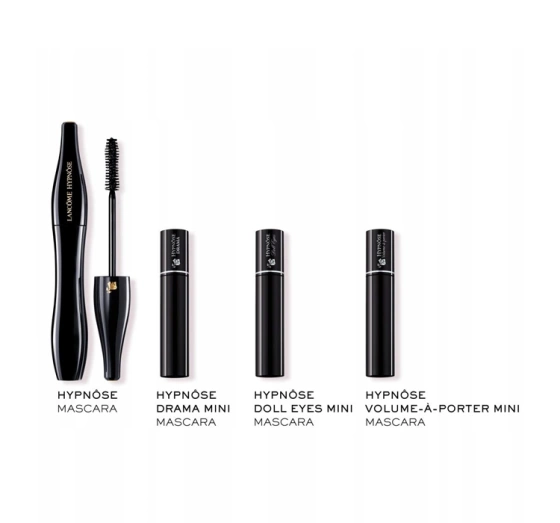 LANCOME HYPNOSE MASCARA SET 6.2ML + 3X2ML