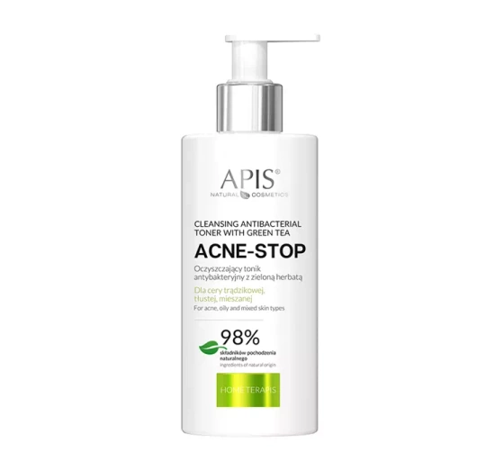 APIS ACNE STOP ANTIBACTERIAL CLEANSING TONER 300ML