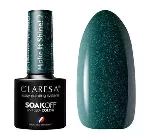 CLARESA SOAK OFF HYBRID NAIL POLISH MAKE IT SHINE 2 5ML