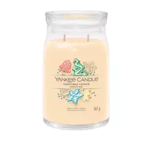 YANKEE CANDLE SIGNATURE SCENTED CANDLE CHRISTMAS COOKIE 567G