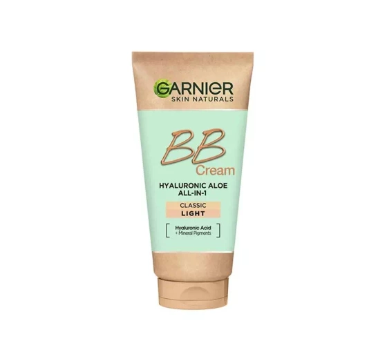 GARNIER SKIN NATURALS HYALURONIC ALOE ALL-IN-1 MOISTURIZING BB CREAM LIGHT 50ML 