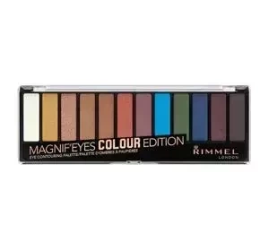 RIMMEL MAGNIFEYES EYESHADOW PALETTE 004 COLOUR EDITION 14,16G